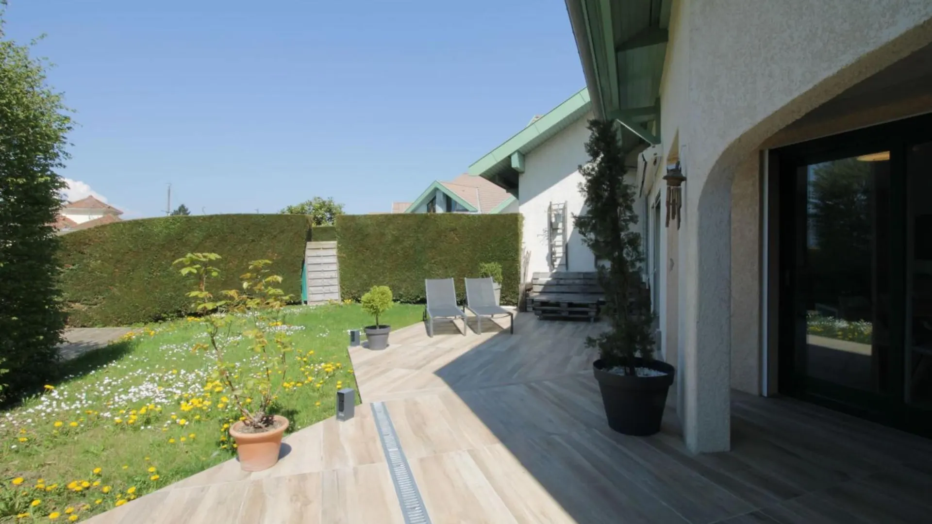 Pretty Terraced House With Garden Level And Garage Villa Aix-les-Bains 0*,